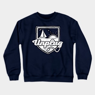 Unplug - Sailing Crewneck Sweatshirt